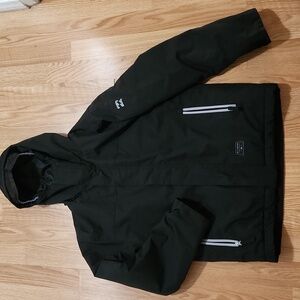 Billabong Black Kids Puffer Ski Snow Jacket Size 12
